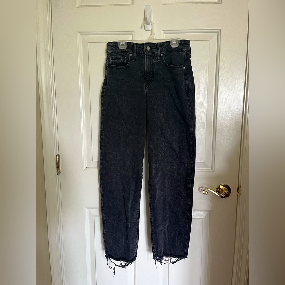 OLD NAVY high-rise o.g. loose black jeans